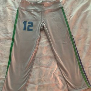 Seahawk Capri length tights. NWOT